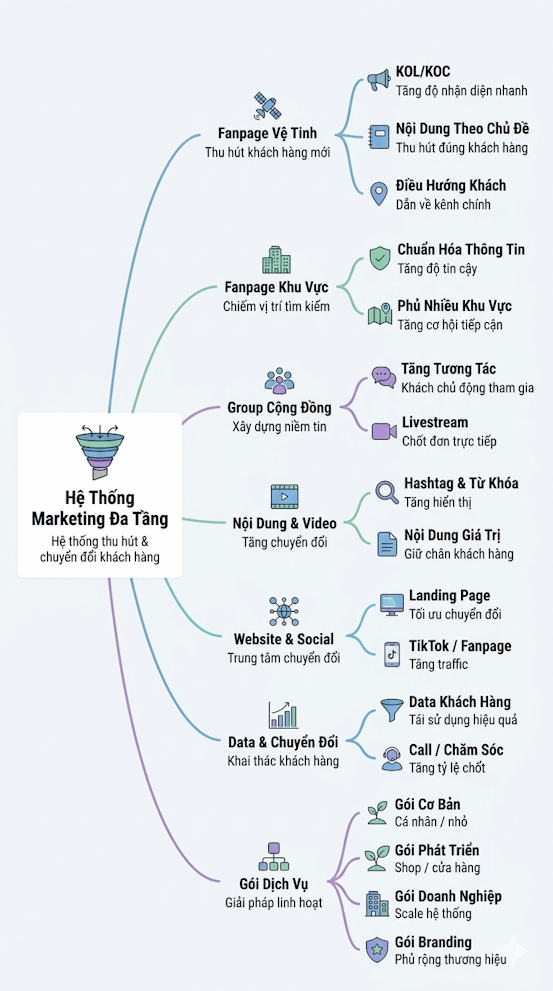 HỆ THỐNG MARKETING “TỰ TĂNG TRƯỞNG” – CÀNG LÀM CÀNG RA KHÁCH